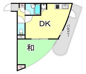 パラシオ北夙川の物件間取画像